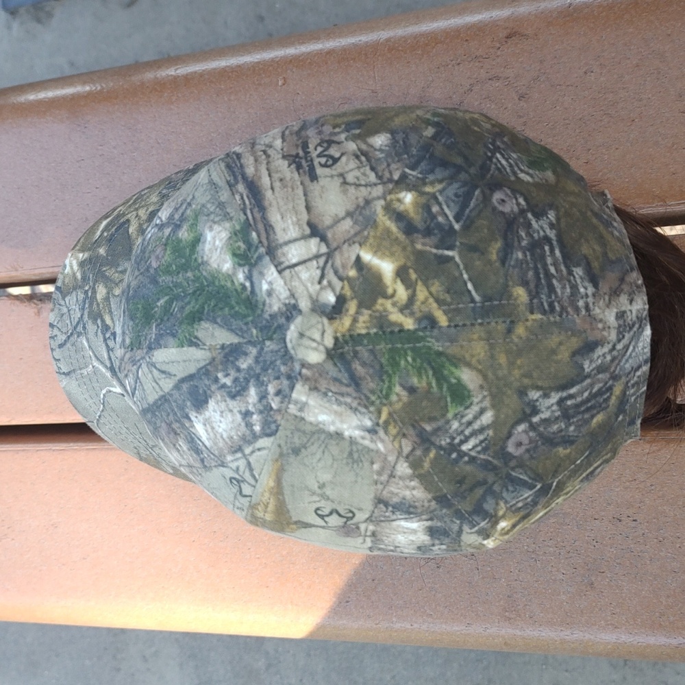 Real Tree Engineered Cabs Camo Strapback Hat Cap - image 4